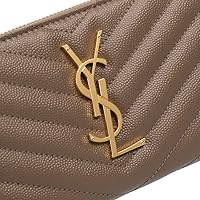 【美品】Saint Laurent ラウンドファスナー 長財布　キャビアスキン SAINT LAURENT サンローラン 財布 レディース メンズ ブランド